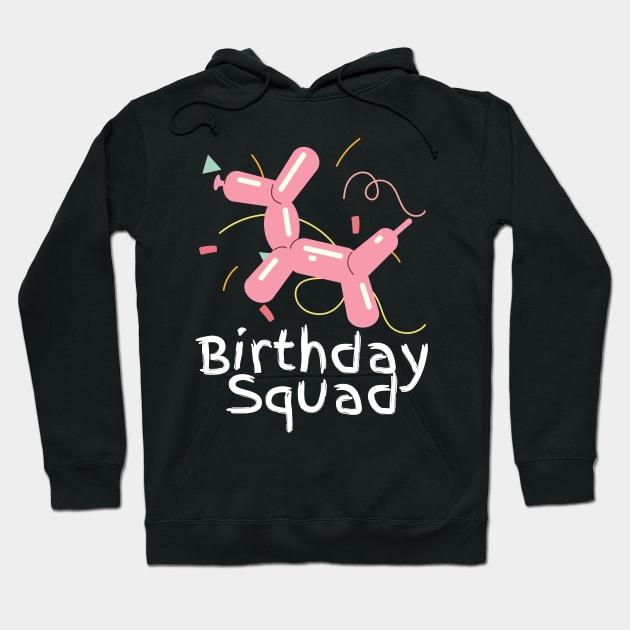 Birthday Squad Hoodie by NorseMagic